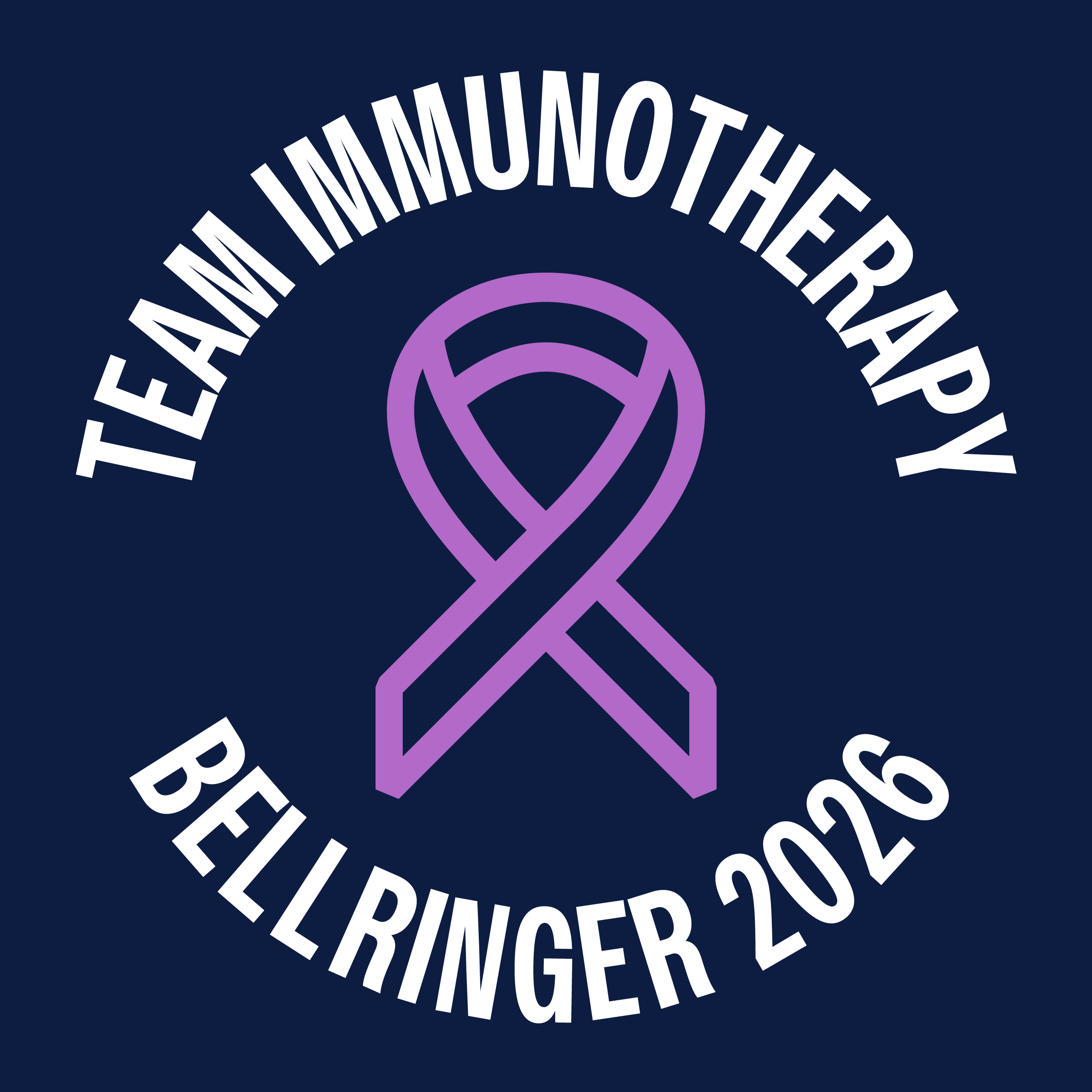 Team Immunotherapy BellRinger 2026 Team Logo